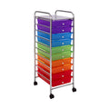 10-Drawer Organizer Cart