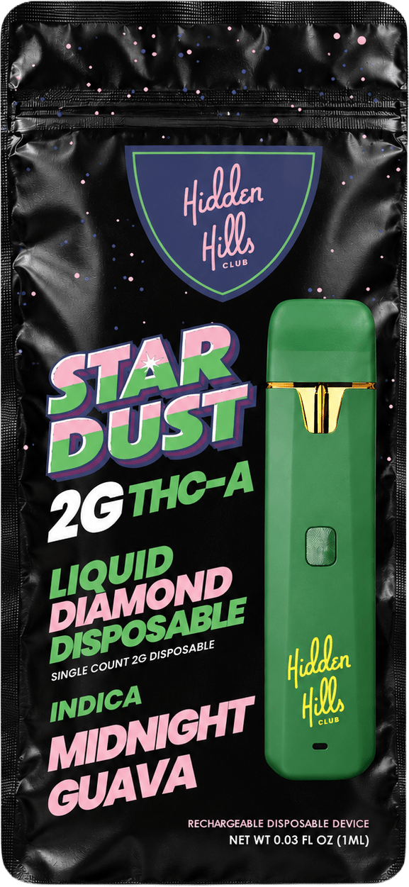 2G Stardust Liquid Diamond Bar - Hidden Hills Club