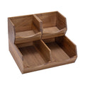 3-Piece Stackable Acacia Organizer Set