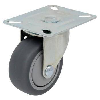 3" x 1-1/4" Thermo-Pro Wheel Swivel Caster w/ Swivel Dust Cap - Durable Superior Casters - product view 2