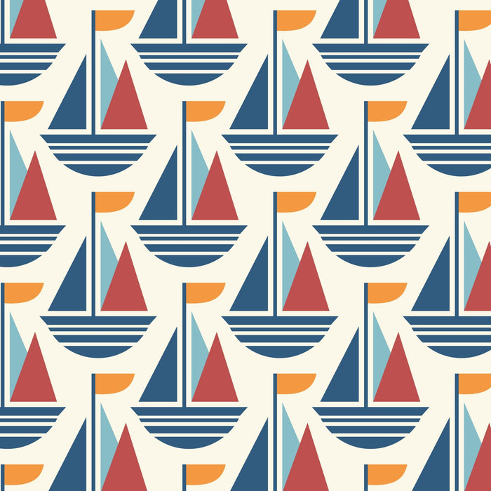 3103 E - Ocean Motion - Roucoucou - Cloud 9 Fabrics - Poplin - Simplifi Fabric