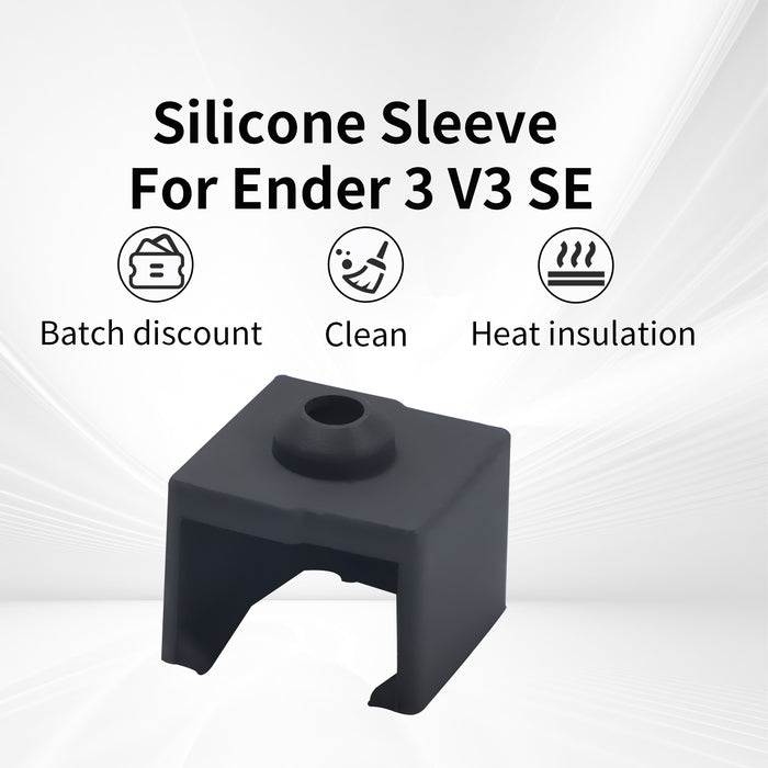 4 Pcs 3D printer print head nozzle silicone protective cover for Ender3 V3 SE