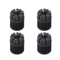 4 Pcs 3D Printer Shock Absorption Pads for Bambu Lab X1 X1C P1P P1C