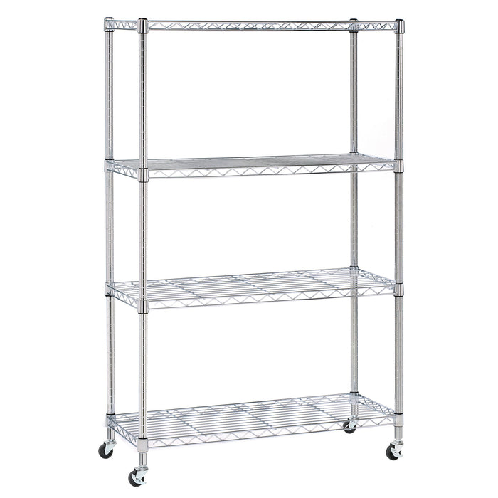 4-Tier NSF-Certified Steel Shelving