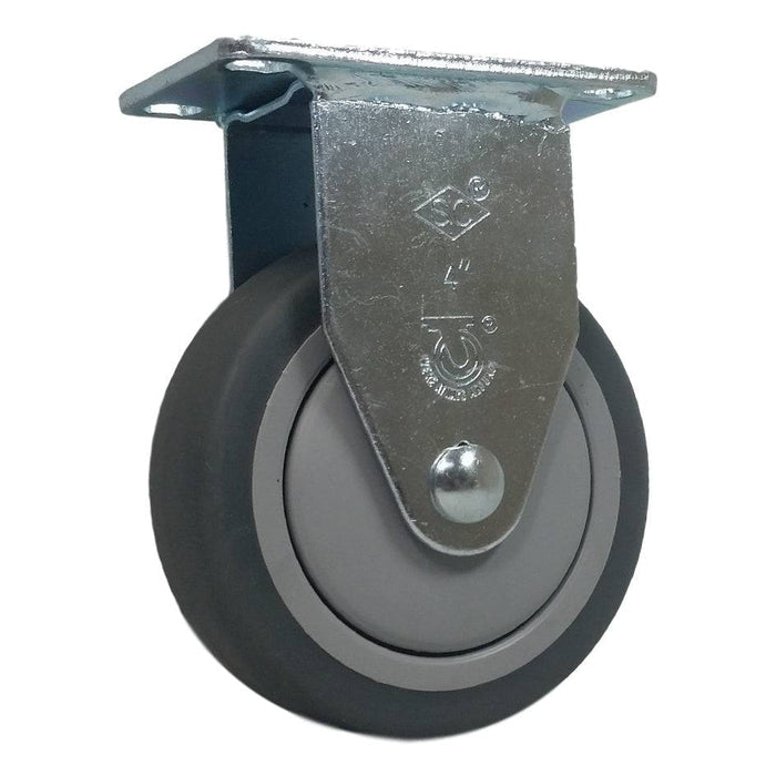 4" x 1-1/4" Thermo-Pro Wheel Rigid Caster - Durable Superior Casters - product view 1