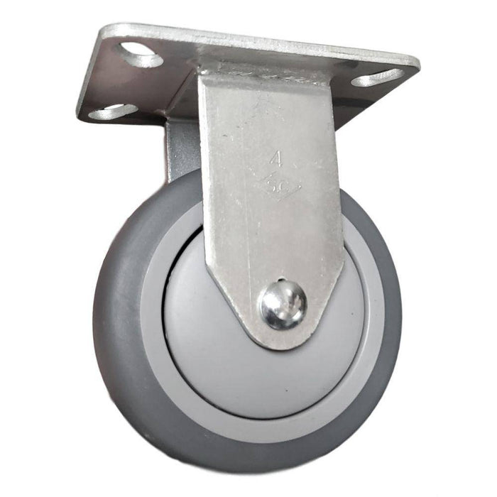 4" x 1-1/4" Thermo-Pro Wheel Rigid Caster - Durable Superior Casters - product view 2