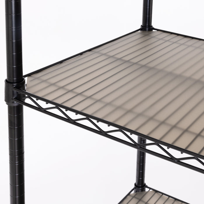 Close up of shelf liner