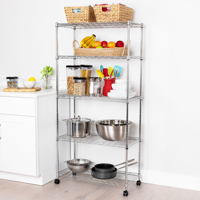 5-Tier Steel Shelving