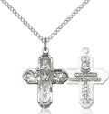 5-way Cross 00441, Sterling Silver