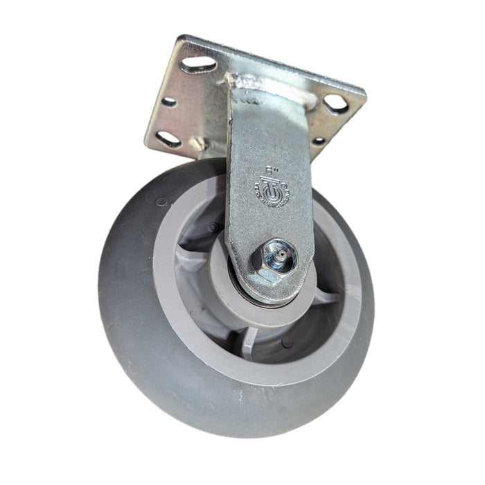 6" x 2" Thermo-Pro Wheel Rigid Caster - Durable Superior Casters - product view 1
