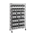8-Tier NSF-Certified 24-Bin Rack