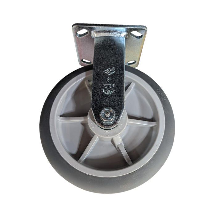 8" x 2" Thermo-Pro Wheel Rigid Caster - Durable Superior Casters - product view 1