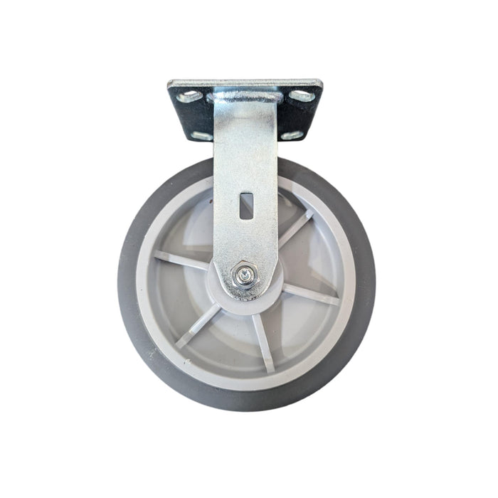 8" x 2" Thermo-Pro Wheel Rigid Caster - Durable Superior Casters - product view 2