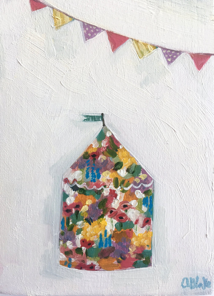 A circus made of wildflowers