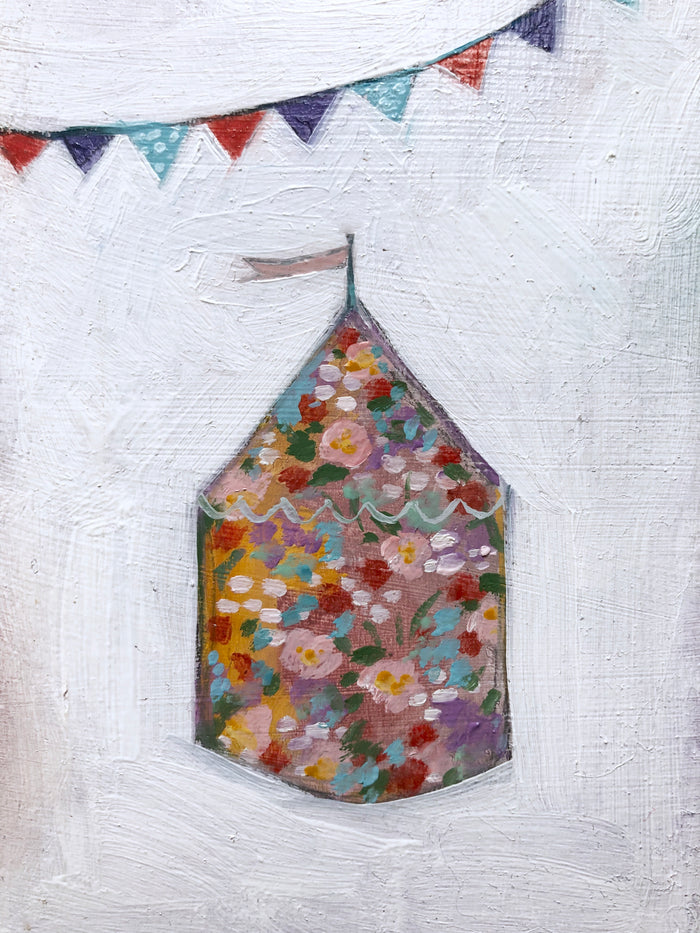 A circus made of wildflowers