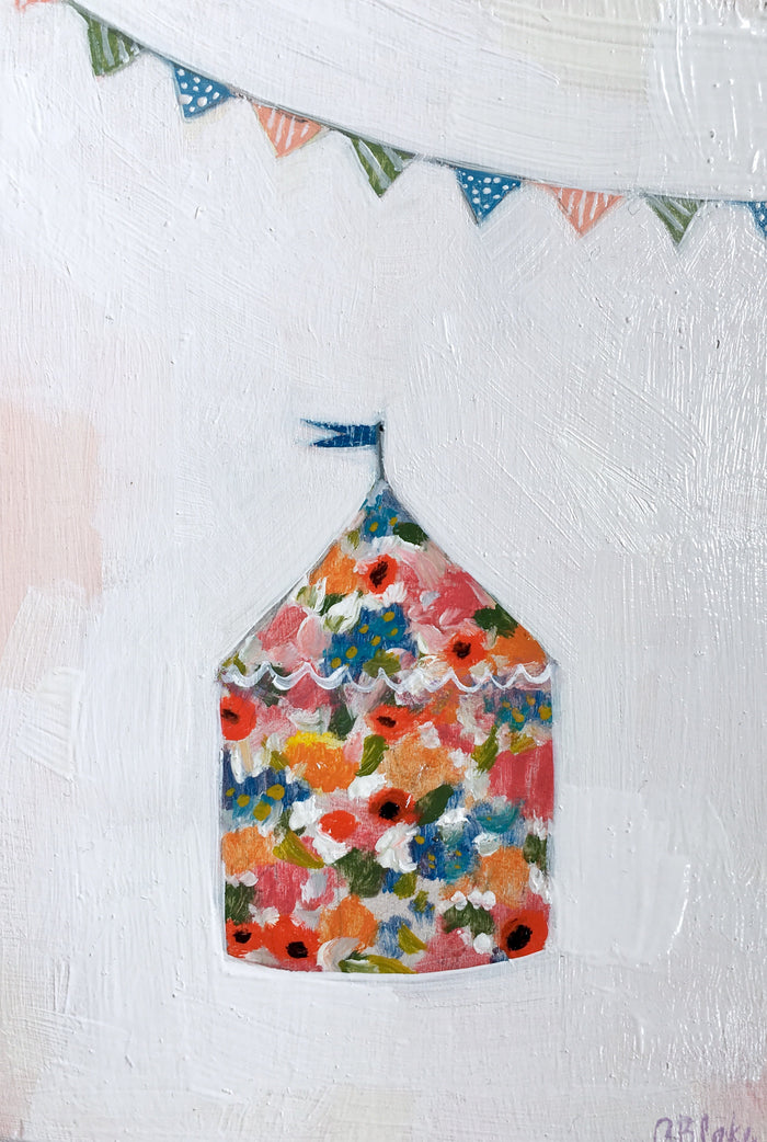 A circus made of wildflowers