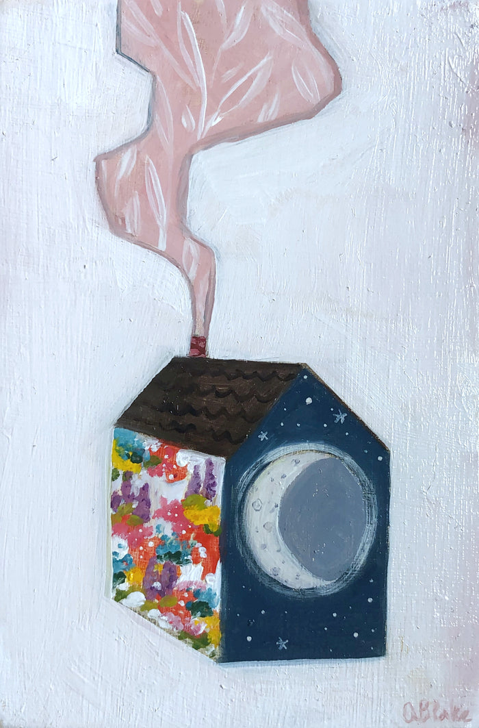 A home made of moonlight and wildflowers
