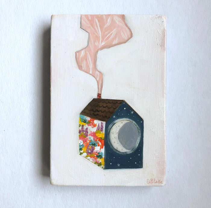 A home made of moonlight and wildflowers