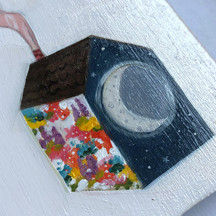 A home made of moonlight and wildflowers