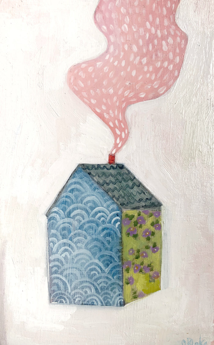 A home made of oceans and violets