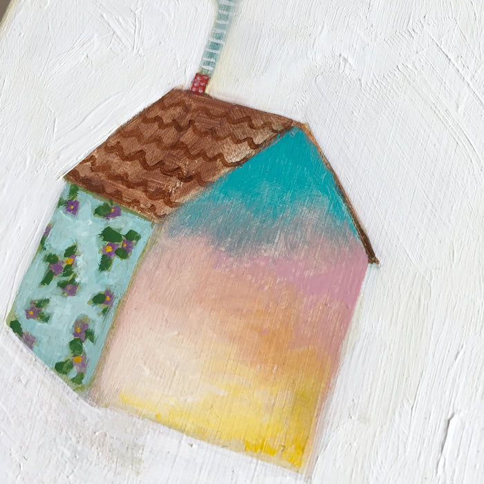 A home made of violets and hope