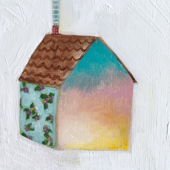 A home made of violets and hope