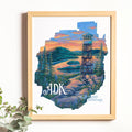 Adirondack Park Fire Tower Art Print