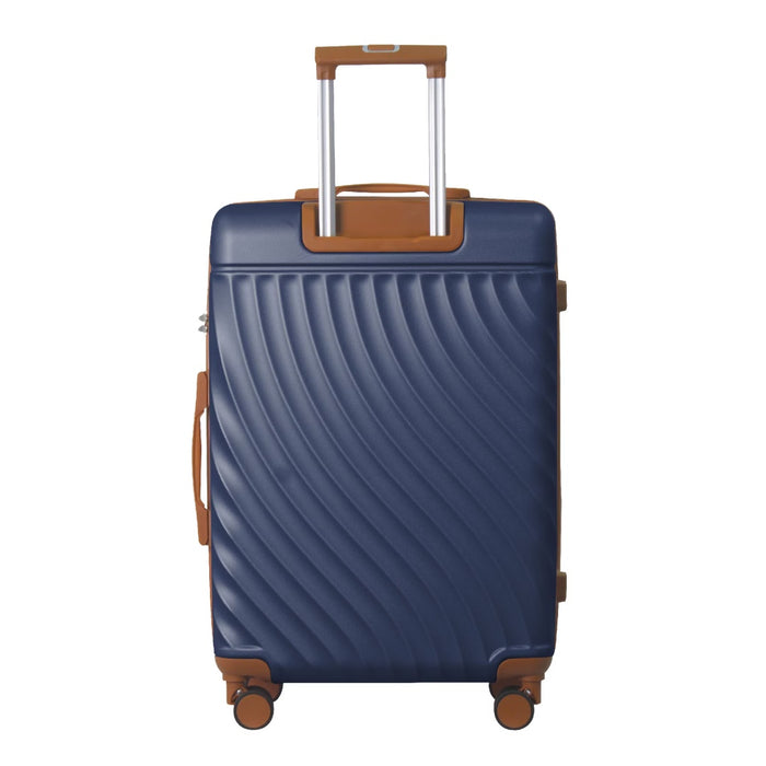 Adventure Series Hard Shell 3pcs Luggage Set, Durable Set Spinner Wheels and TSA Lock 20''24''28''