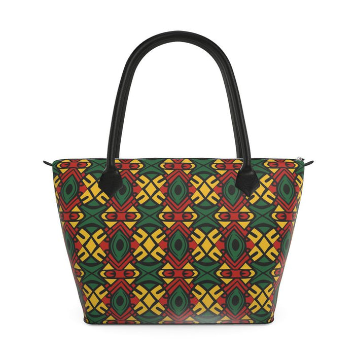 African Print Tote