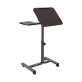 airLIFT® Tilting Mobile Desk Cart, Walnut
