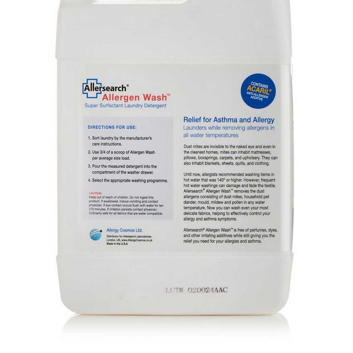 Allersearch Allergen Wash, directions