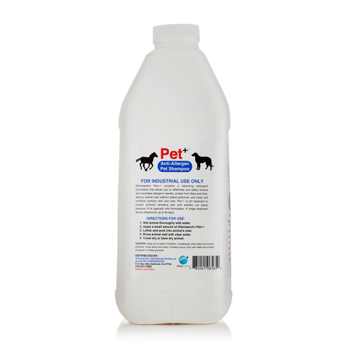 Allersearch Pet+ Anti Allergen Pet Shampoo, Directions