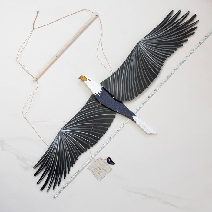 American Bald Eagle BIrd Flying Mobile