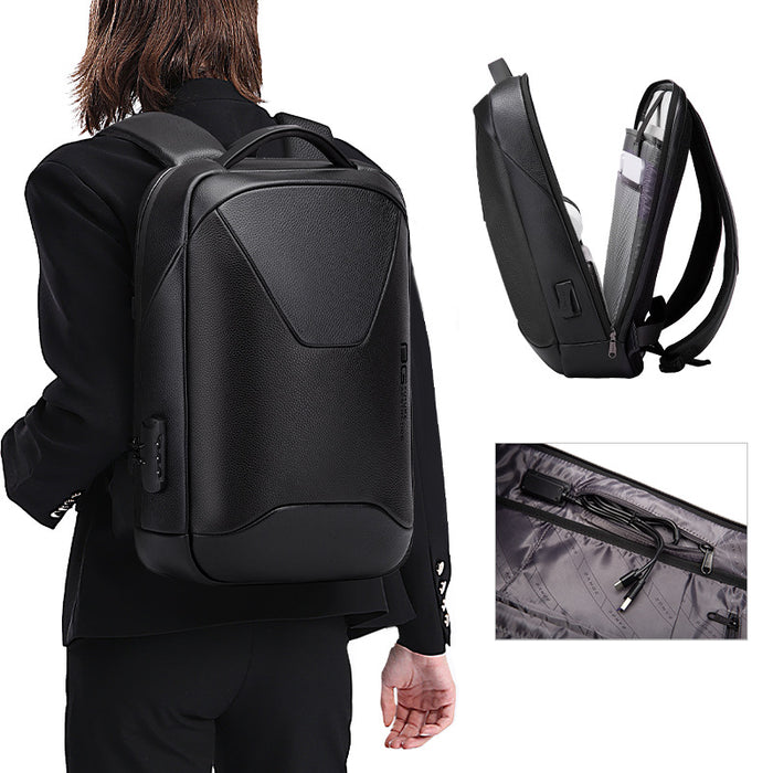BANGE Anti-Theft Business Backpack, Smart with USB Charging Port