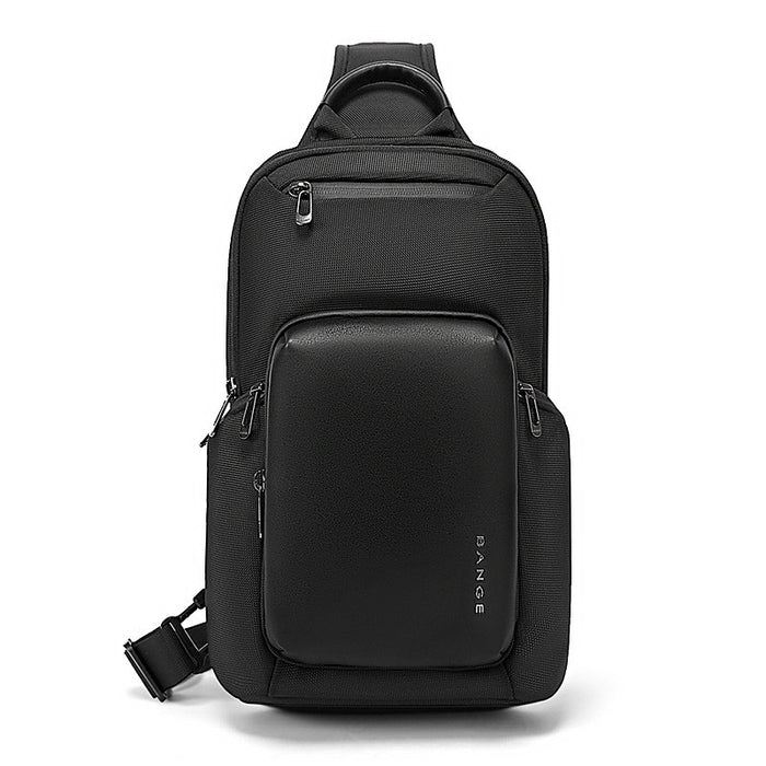 BANGE Sling Bag, Waterproof Shoulder Bags Featuring a Padded Compartment, Crossbody Backpack Designed for Men