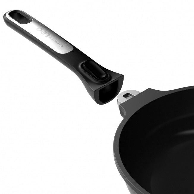 Berghoff 32cm Non-Stick Frying Pan | Clip Off Handle - Black | 3950572