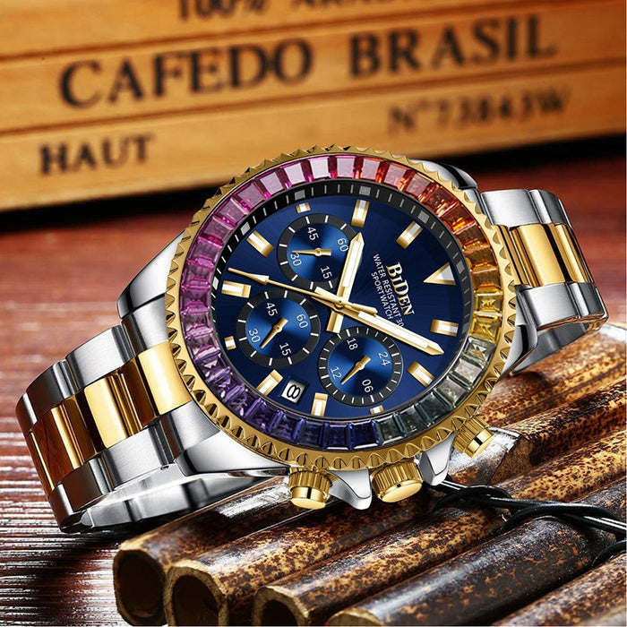 BIDEN Luxury Men's Quartz Watch