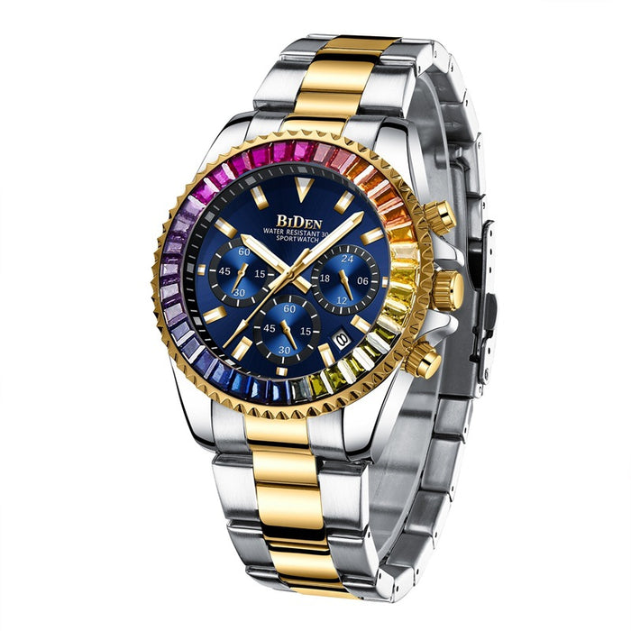 BIDEN Luxury Men's Quartz Watch