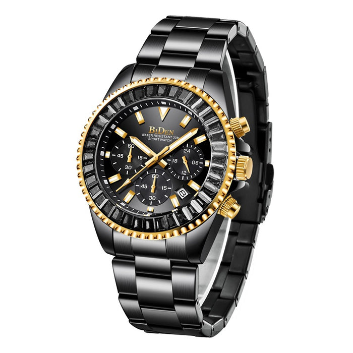 BIDEN Luxury Men's Quartz Watch