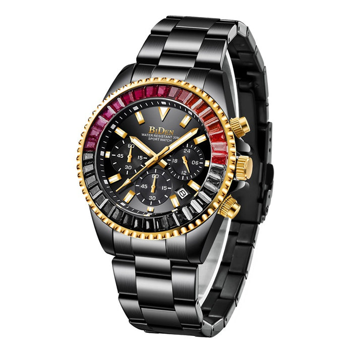 BIDEN Luxury Men's Quartz Watch