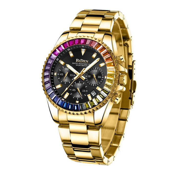 BIDEN Luxury Men's Quartz Watch