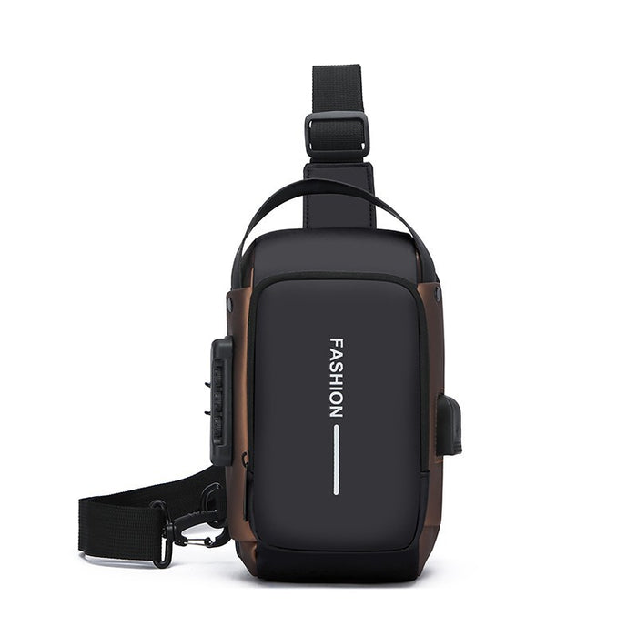 BLP Exceptional Antitheft Crossbody Bag-USB, Waterproof And Abrasion-resistant