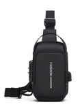 BLP Exceptional Antitheft Crossbody Bag-USB, Waterproof And Abrasion-resistant