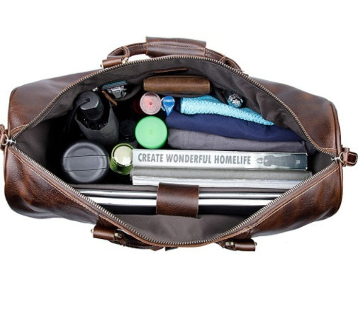 BLP Exceptional Collection - Genuine Leather Duffle Travel Bag