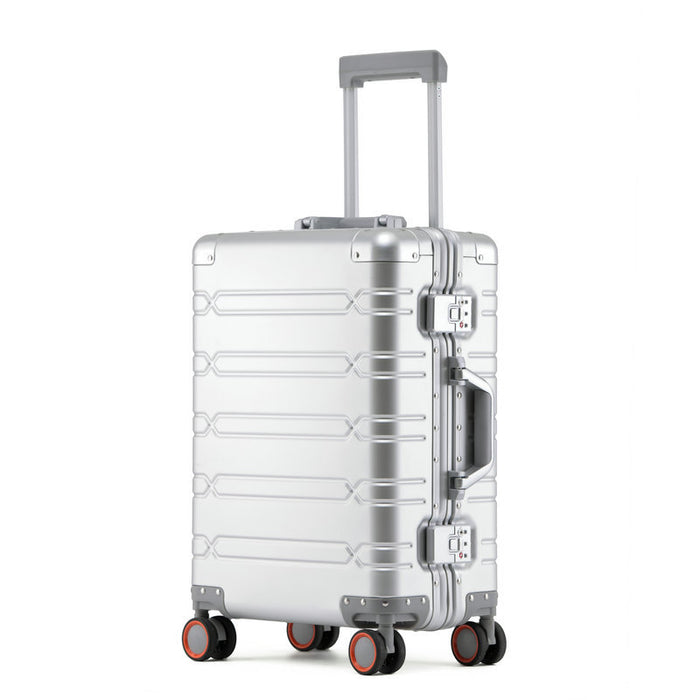 BLP Exceptional Hard Shell No Zipper Suitcase with Reinforced Corners