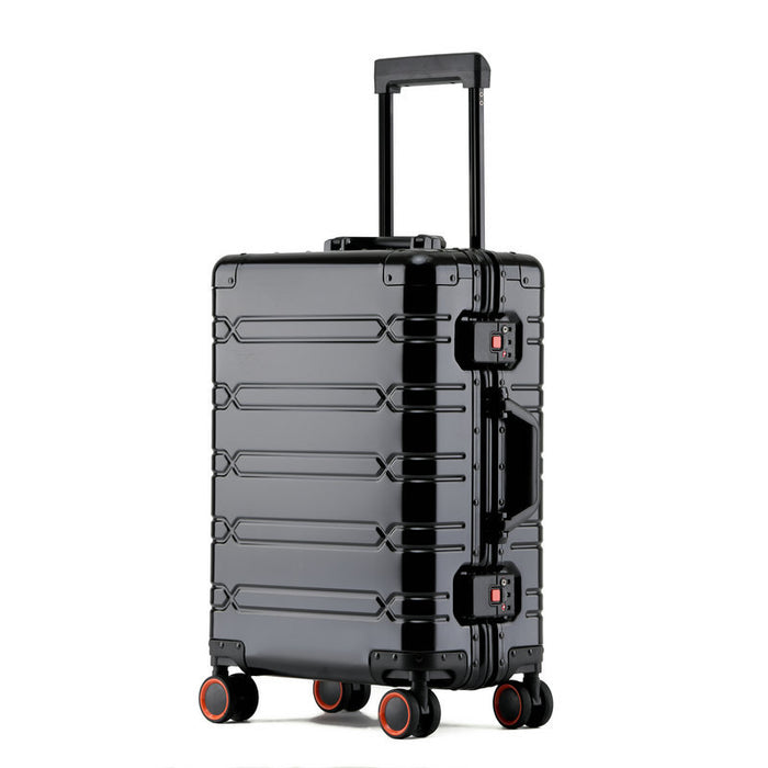 BLP Exceptional Hard Shell No Zipper Suitcase with Reinforced Corners
