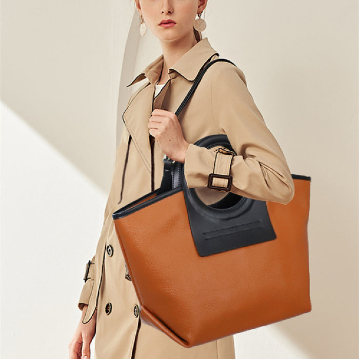 BLP Exceptional Women's Genuine Leather Tote Handbag