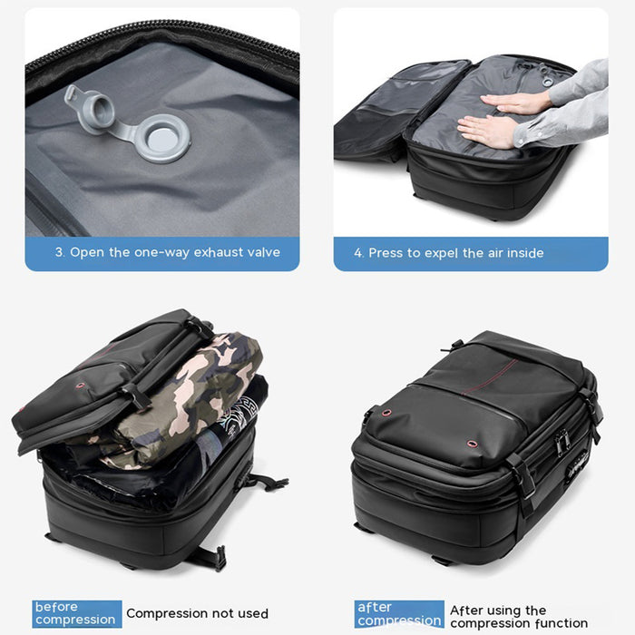 BLP ONTHEGO Exceptional Travel Backpack for Business-Vacuum Compression