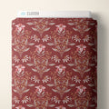 Bouquet - Burgundy - Eventide - Jillian Anderson - Cloud 9 Fabrics - Poplin - Simplifi Fabric