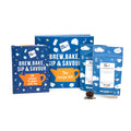 brew bake sip and savour recipe kit with contents